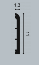 Плинтус Orac Decor SX184 - фото 3