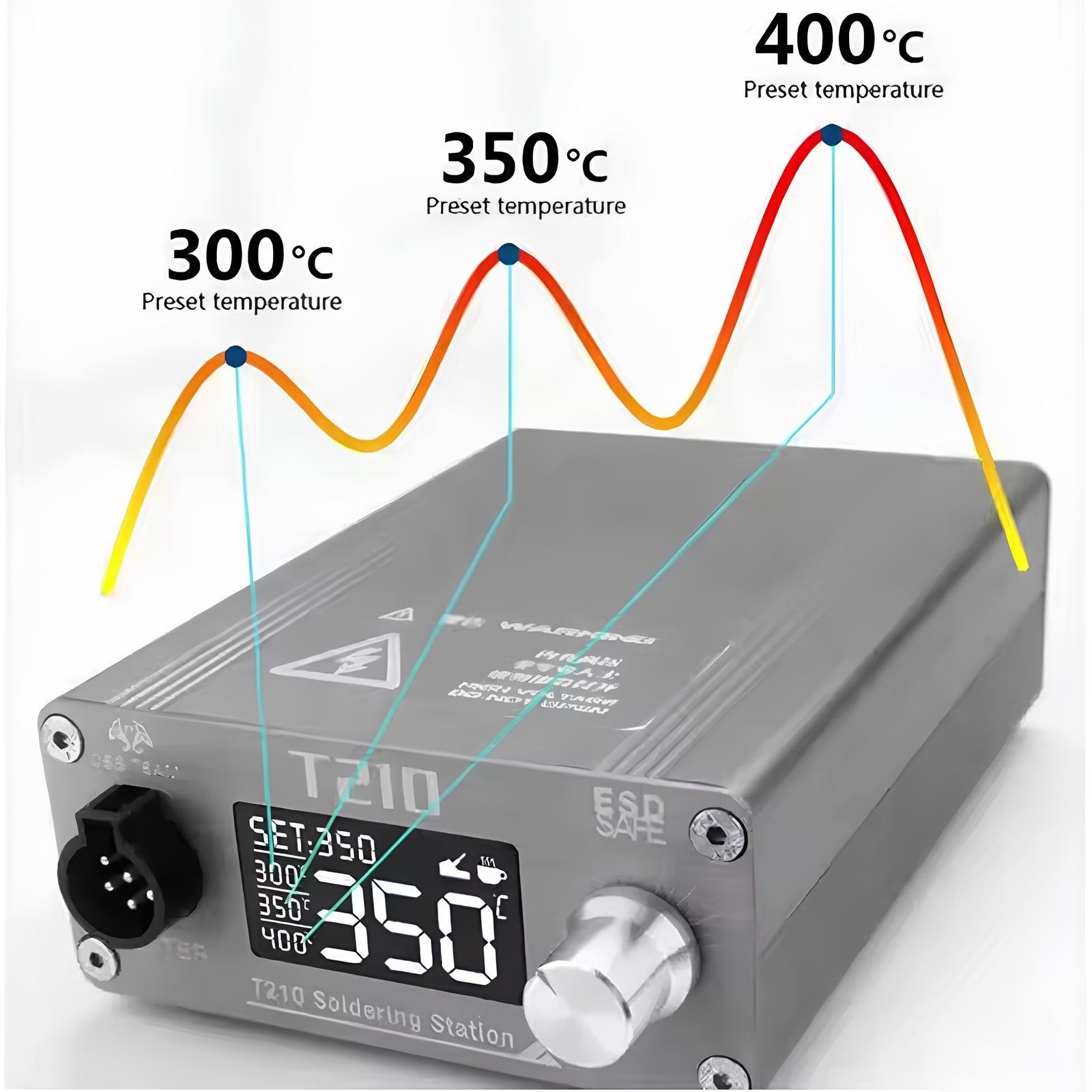 Паяльная станция OSS T210 Жало JBC C210 75W (ART-14984) - фото 14
