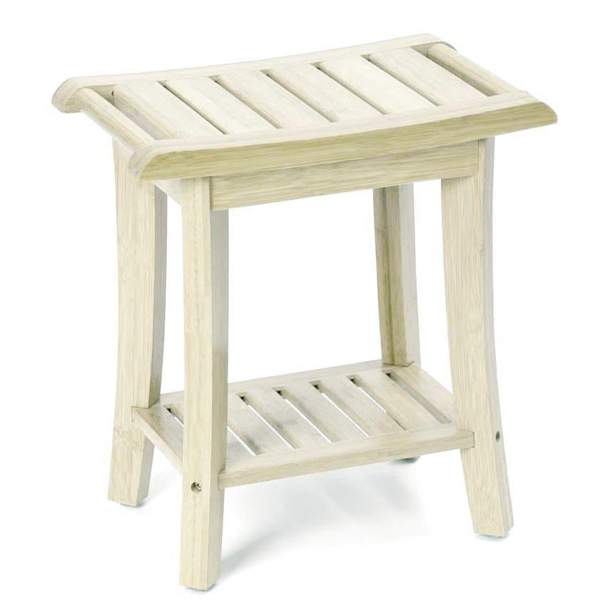 Табурет для ванной из дерева Утерлин Бланже (ТВН-005701)