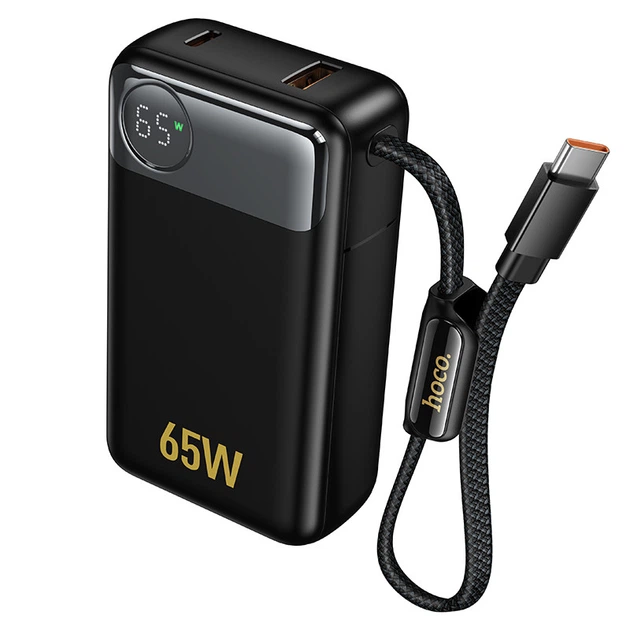 Повербанк HOCO Q53 Skillful PD65W 12000 mAh Black (KST-6942007672597)