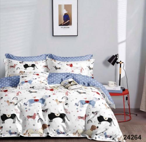 Комплект постельного белья Viluta Собачки ранфорс подростковый (21164197)