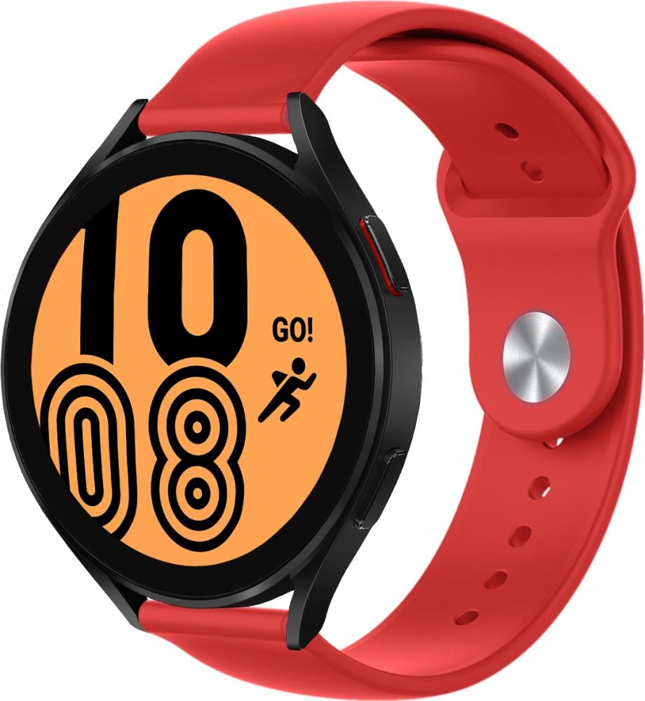 Ремешок Base для Galaxy Watch 4 44 мм Red (23071)