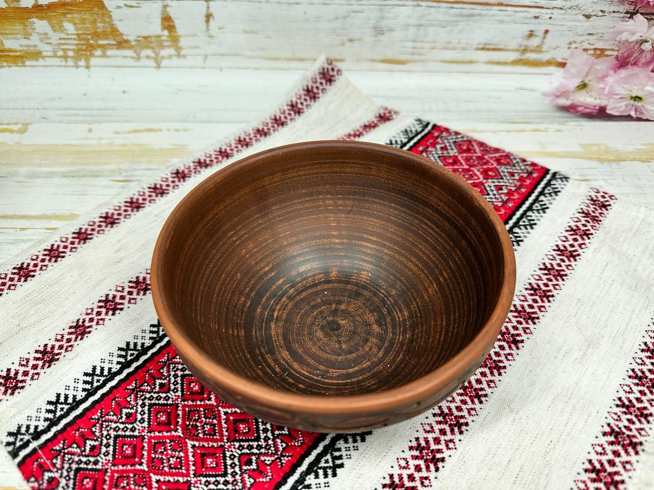 Миска глиняна для перших страв 400 мл (2051589517) - фото 9