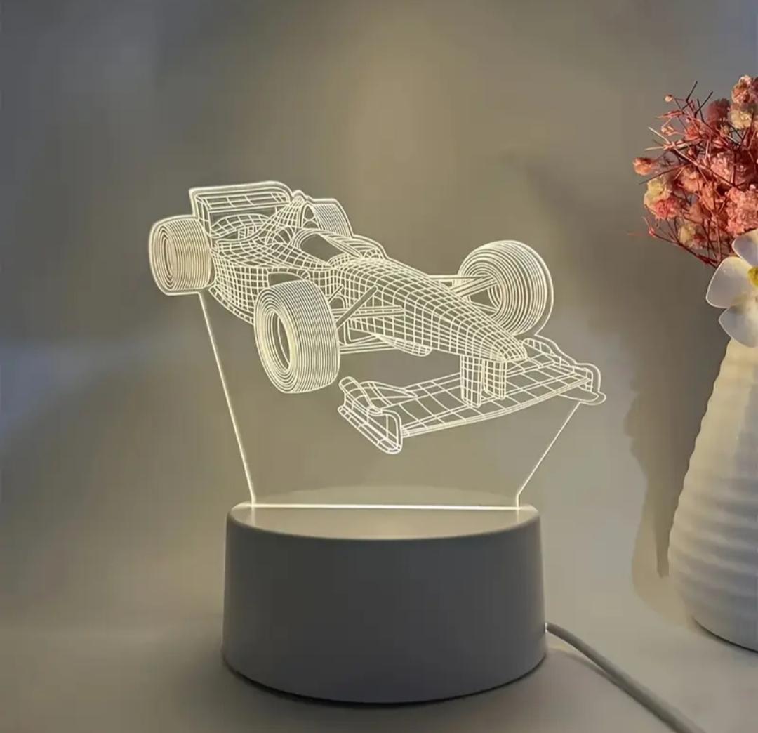 LED-нічник 3D Гоночний болід (27821322)