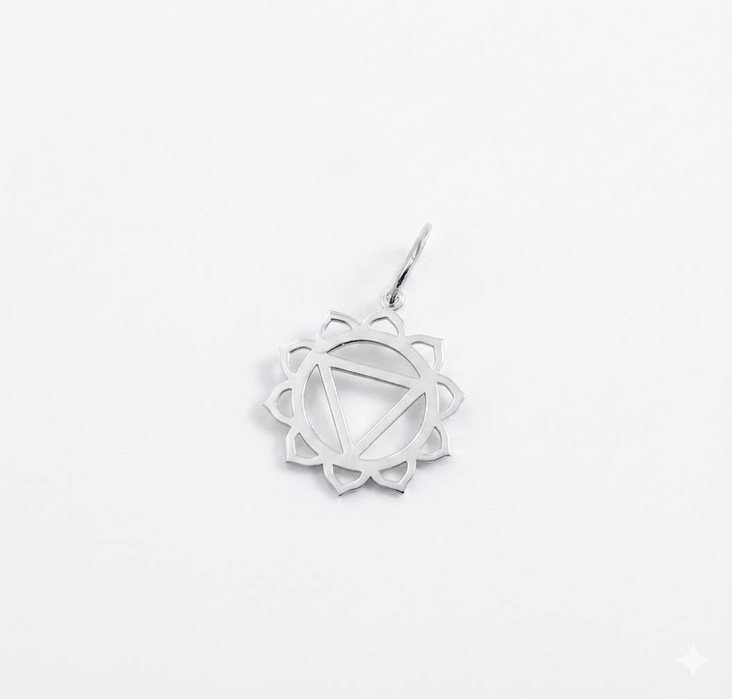 Кулон серебряный Maxi Silver 9637 Чакра солнечного сплетения Манипура (89637)