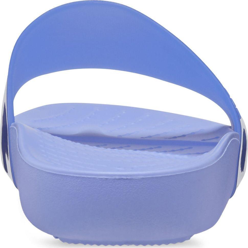 Шльопанці жіночі утеплені Crocs Slide Splash Moon Jelly р. 40-41 Синій (11596) - фото 6