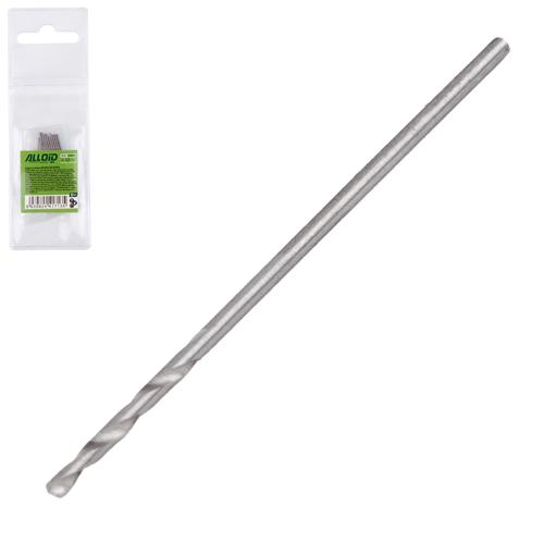 Свердло по металу Alloid Base 1 мм HSS 10 шт. (00000061907) - фото 2
