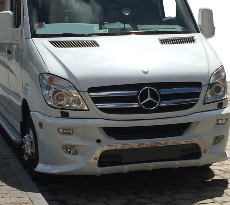 Передній бампер Спорт 2 Meliset для Mercedes Sprinter W906 2006-2018 рр. склопластик Під фарбування - фото 2