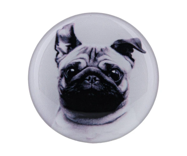 Держатель для телефона PopSocket Circle Pug 05 Black