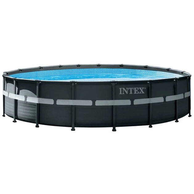 Бассейн каркасный Intex Ultra XTR 26334-0 круглый 610х122 см Серый (147-9-26334-0)