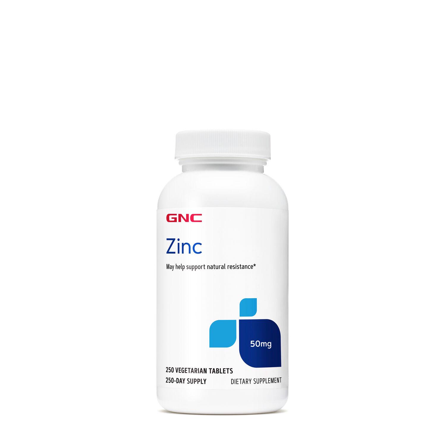 Мінерали GNC Zinc Gluconate 50 мг 250 таб. (1147)