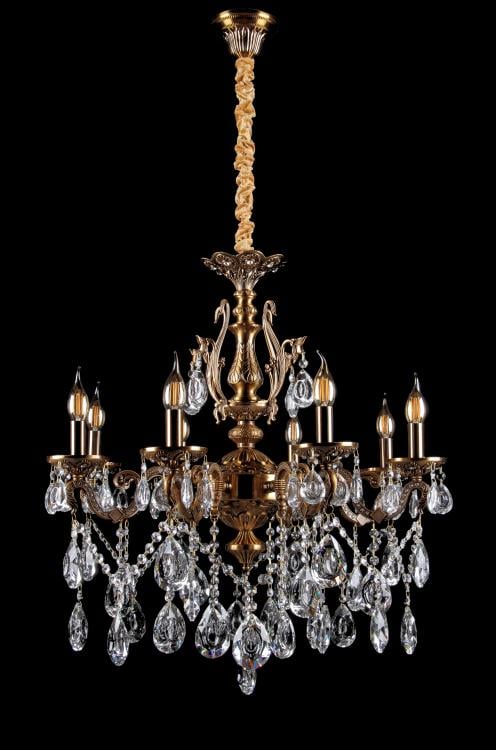 Люстра свеча Ray L77199/8 GAB (IR007010)