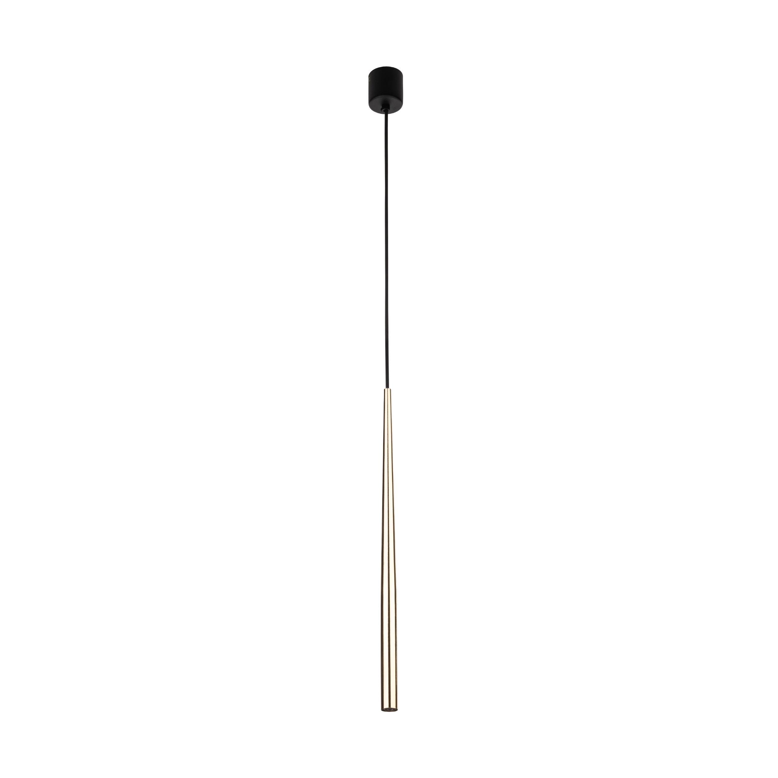 Подвесной светильник PIANO Black/Gold 1 (10116)