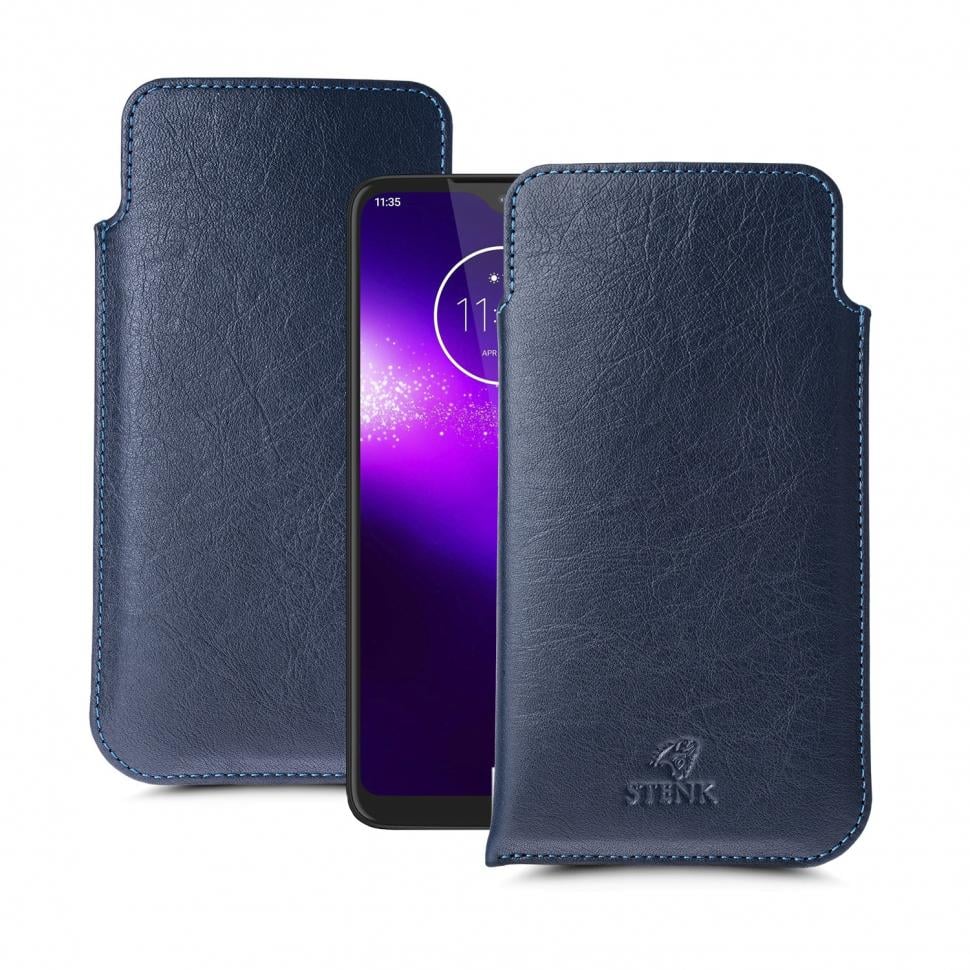 Футляр Stenk Elegance для Motorola One Macro Синий (65126) Футляр Stenk Elegance для Motorola One Macro Синий (65126)