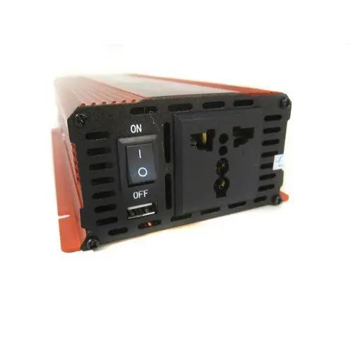 Инвертор автоматический UKC 12V-220V 2000W с LCD экраном KC-2000D - фото 4