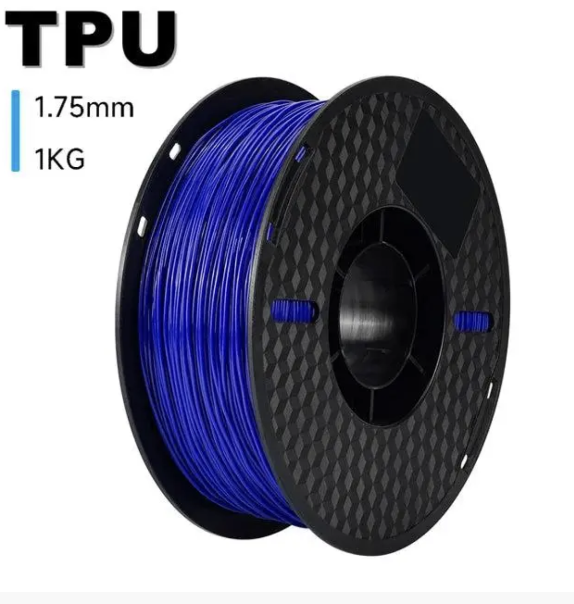 Пластик для 3D-принтера KINGROON TPU 1,75 мм 1 кг Синий (UA3D216-Blue) - фото 6