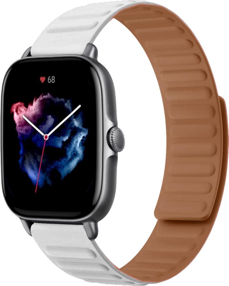 Ремешок Magneter для Amazfit GTS 3 White (26629-29)