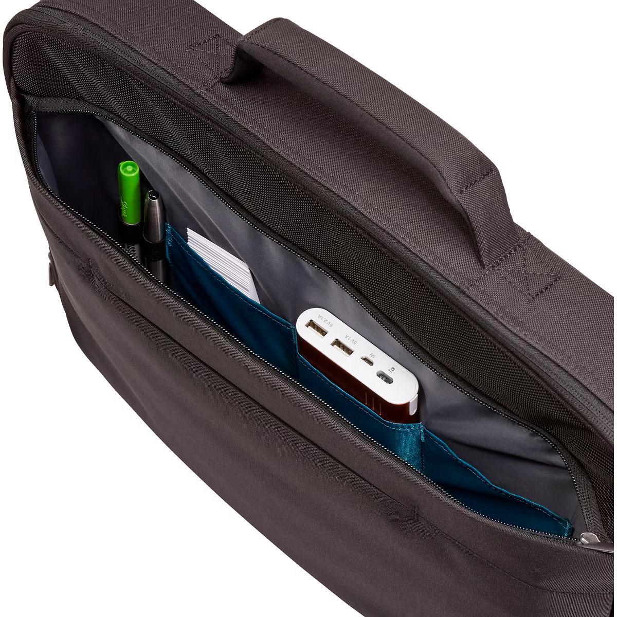 Сумка для ноутбука Case Logic Advantage Clamshell Bag 17.3" ADVB-117 Black (3203991) - фото 5 Сумка для ноутбука Case Logic Advantage Clamshell Bag 17.3" ADVB-117 Black (3203991) - фото 5