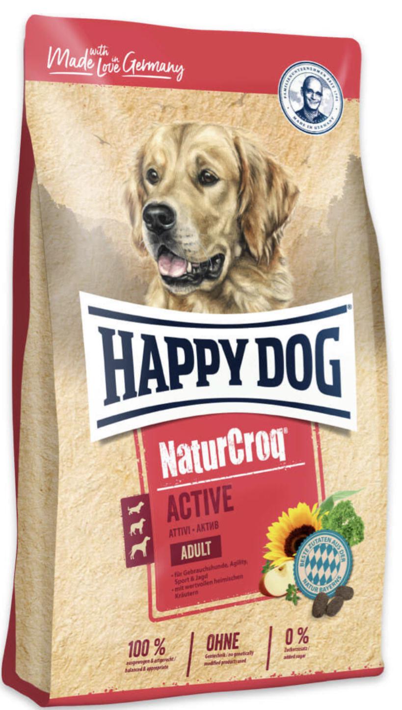 Корм сухой для собак с повышенной потребностью в энергии Happy Dog Naturcroq Active 15 кг (60530)
