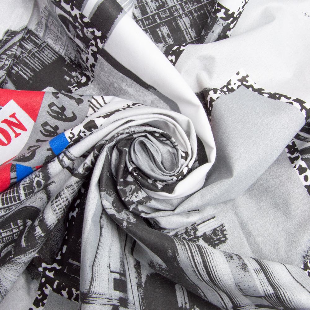 Ткань бязь ранфорс для постельного белья Лондон 2,4 м (25016)