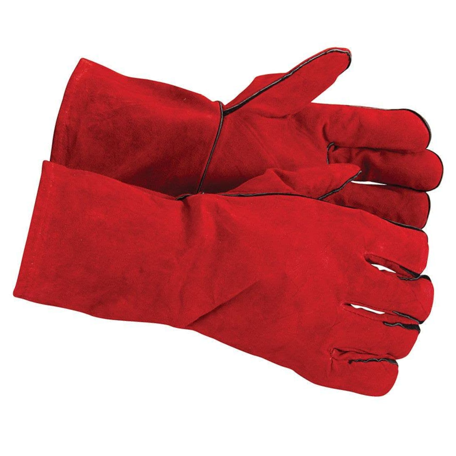 Перчатки рабочие защитные для сварки XL Красный (708-1695)