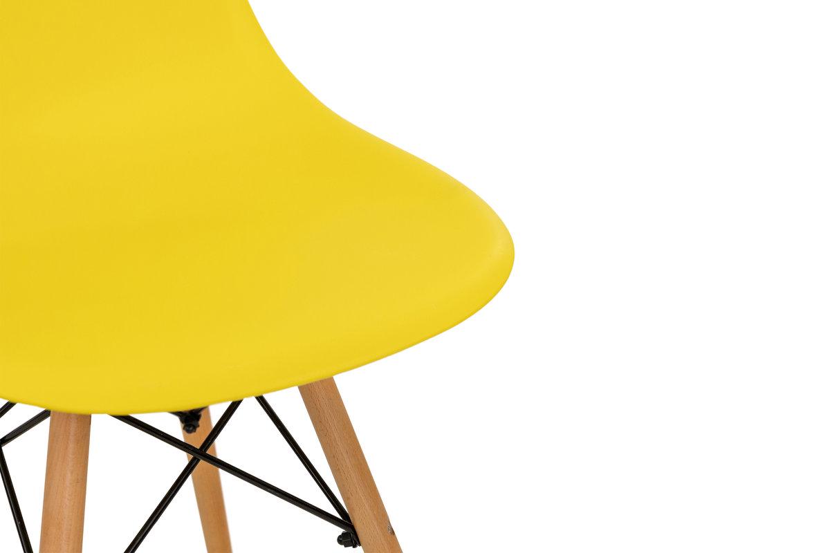Стілець кухонний Мікс Меблі Смайл Жовтий/ніжки Бук - фото 8 Стілець кухонний Мікс Меблі Смайл Жовтий/ніжки Бук - фото 8