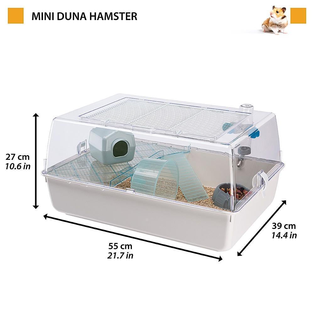 Клітка для хом'яків і гризунів Ferplast Mini Duna Hamster 55х39х27 см Білий (57075499W4) - фото 2