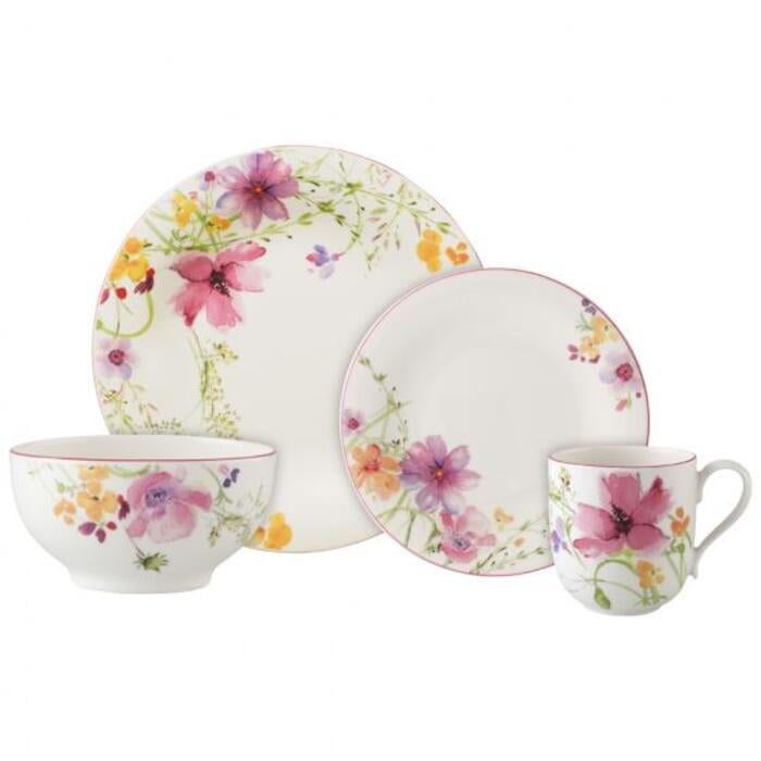 Набор столовой посуды на 2 персоны Mariefleur Basic Villeroy&Boch 8 пр. (1041008854)