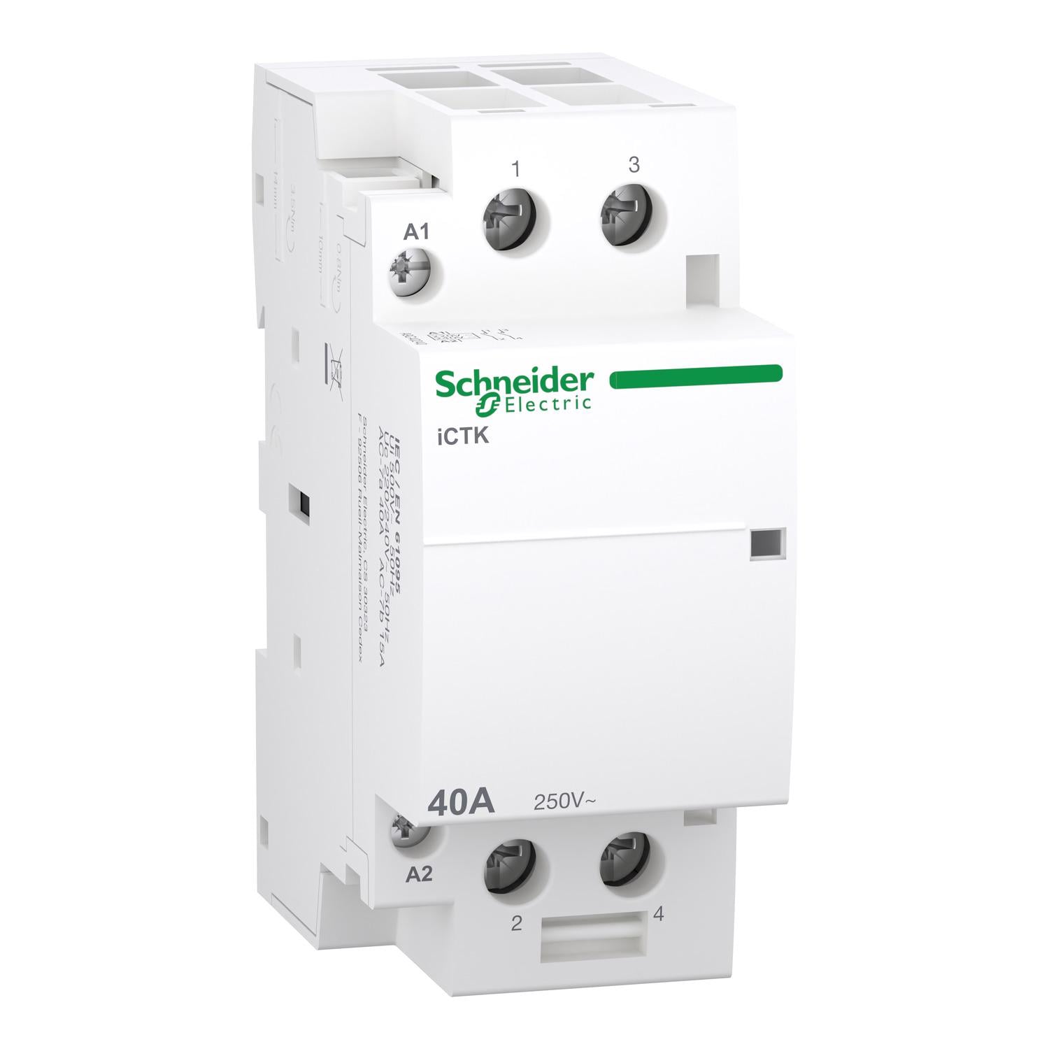 Контактор модульный Schneider Electric Acti9 iCTK 2P 40A 2NO 230V (A9C40240)