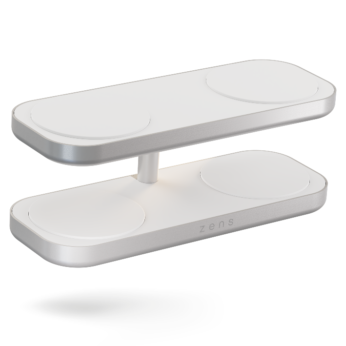 Беспроводная зарядка Zens Quattro Wireless Charger Pro 4 White (ZEQC01W/00)