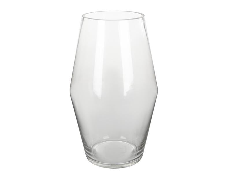 Ваза стеклянная Lefard Vienna h 30 см d 17,8 см Прозрачный (804-128)