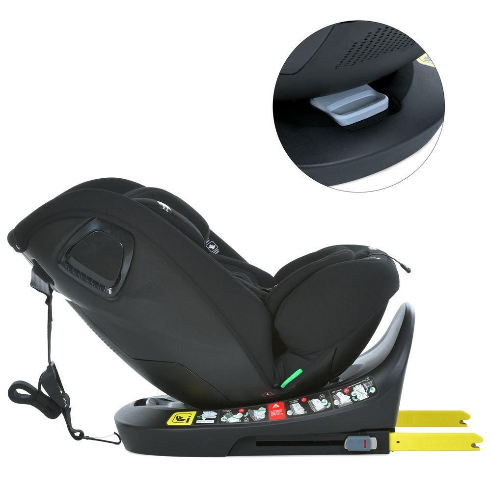 Автокрісло від народження El Camino ME 1188 i-HOLD i-SIZE R129 з поворотом на 360° до 150 см Black (2762171847) - фото 10