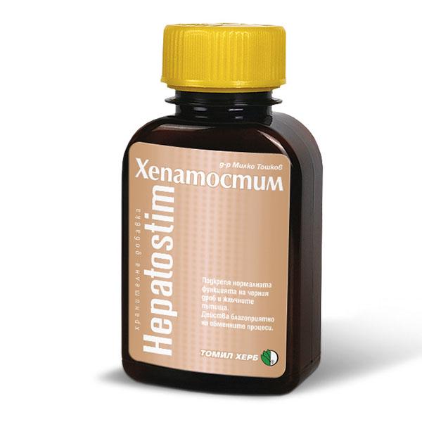 Комплекс для профілактики печінки Tomil Herb Hepatostim 500 мг 120 таб. (000024735)