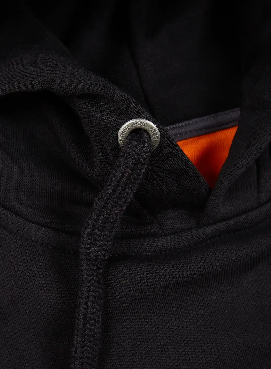 Худі Alpha Industries X-Fit Hoody M Black (158321/03BM) - фото 2