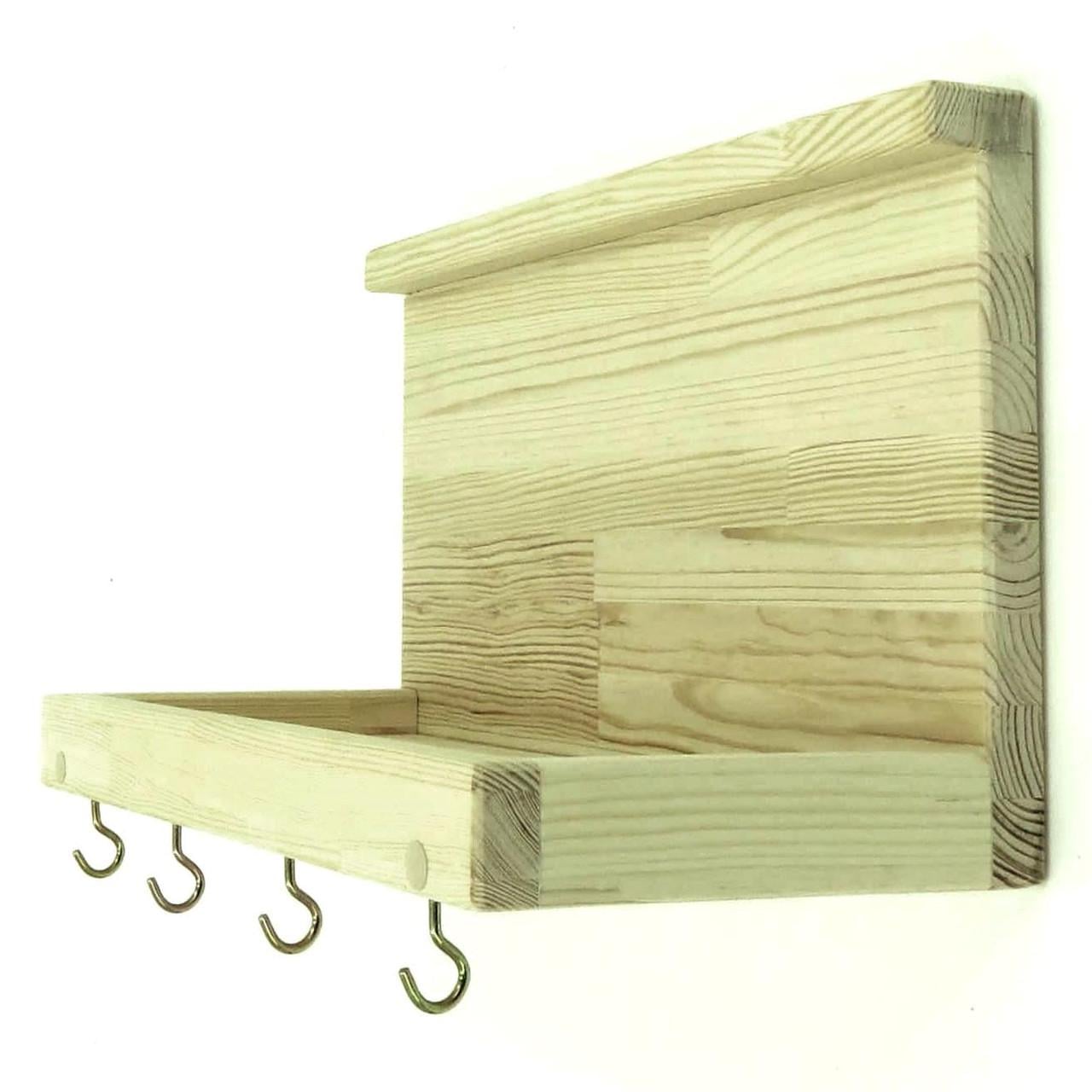 Полка для кружек из дерева Горис Бланже (СДК-001601)