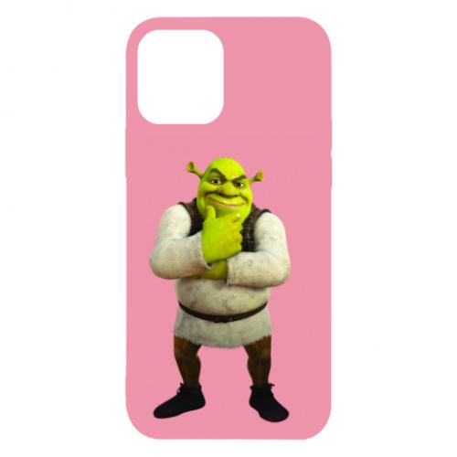 Чехол для iPhone 12 Задумчивый Шрек