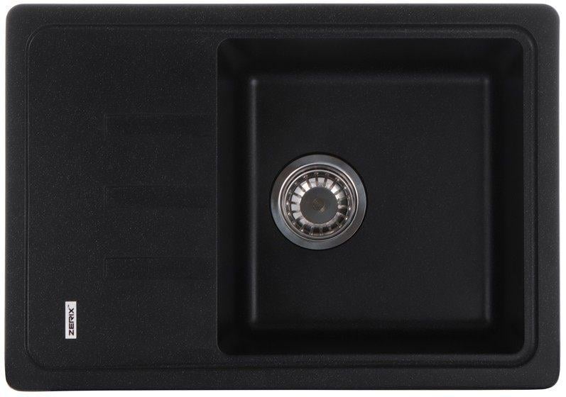 Кухонная мойка Zerix ZS-6550S-03 Черный (ZX4540)