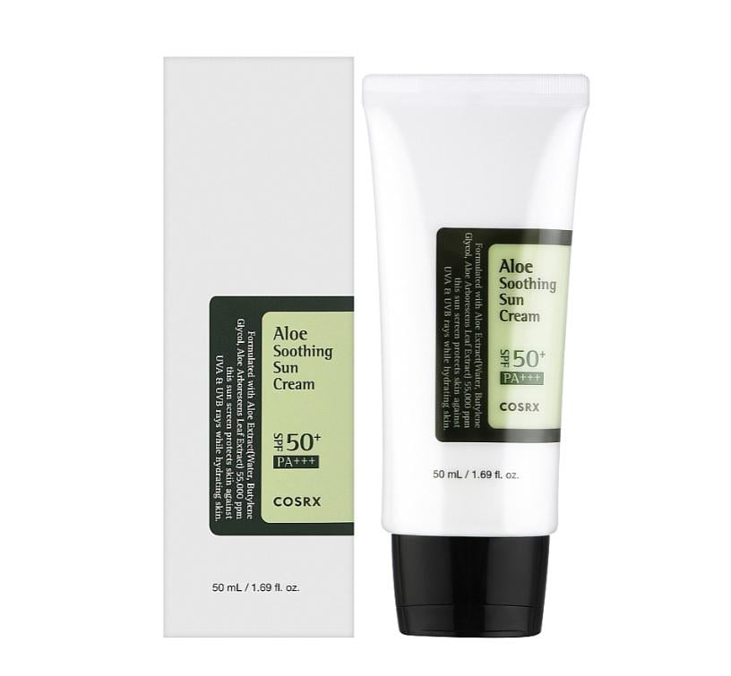 Крем солнцезащитный из алоэ COSRX Aloe Soothing Sun Cream SPF50+ PA+++ 50 мл