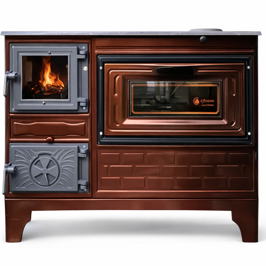 Піч чавунна кухонна Eforisi EFS-10 з варильною поверхнею і духовкою 8,6 кВт (33087466)