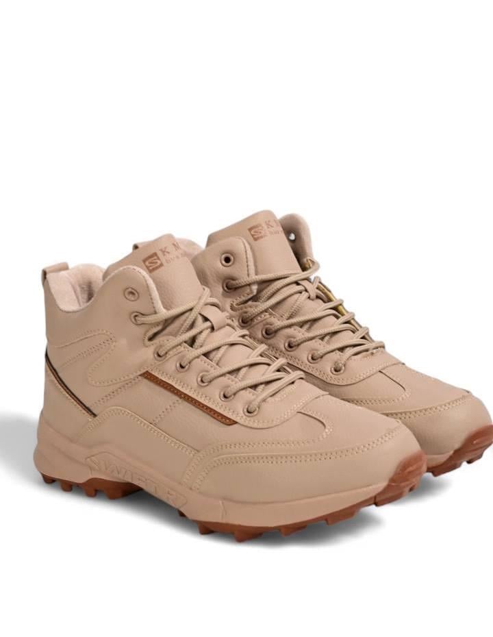 Ботинки мужские KMB A805-7L зимние р. 46 Бежевый (30158648)