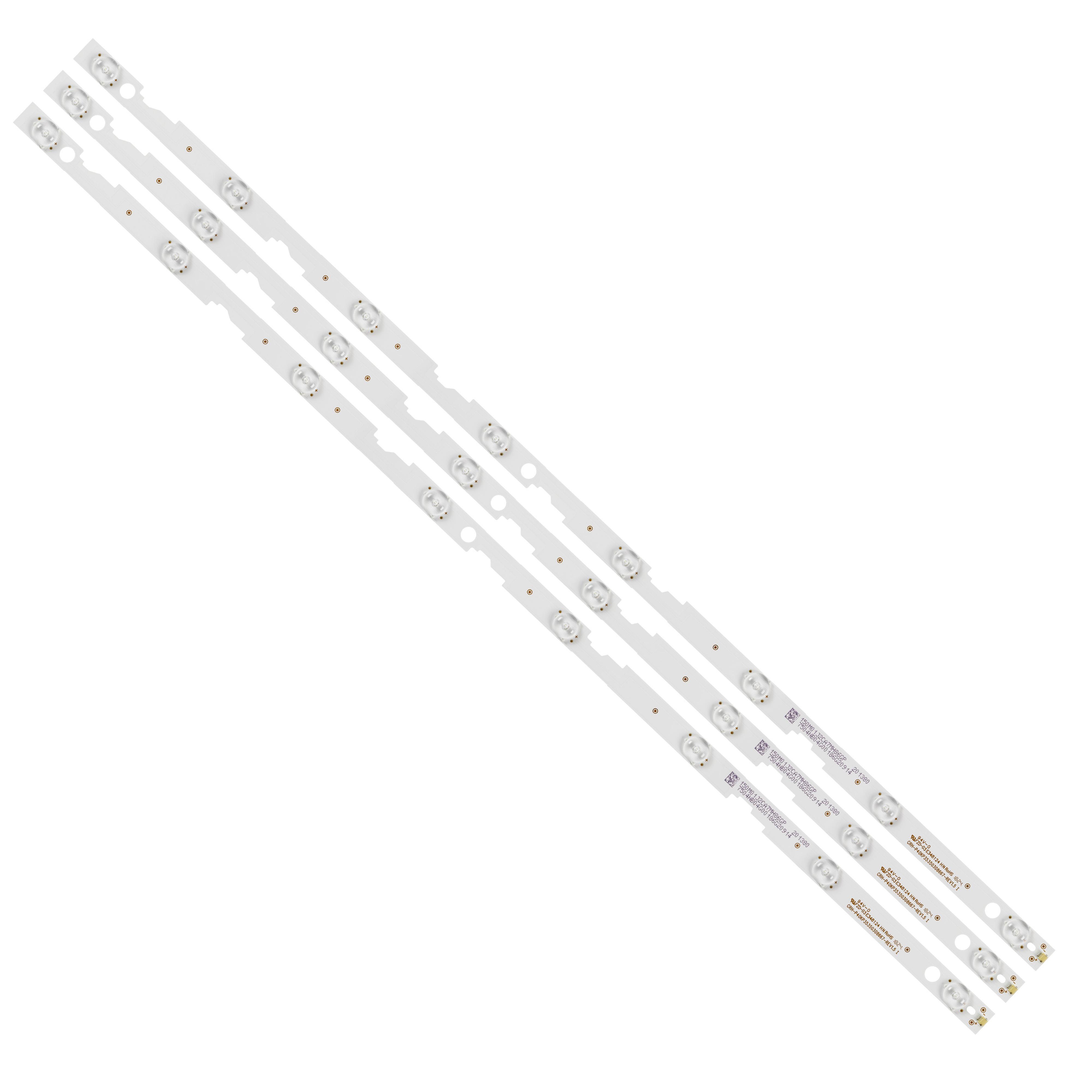 Комплект LED подсветки для TV RF-AJ400S30-0801S CRH-P40KP35350308667-REV1.5 LC-40UG7252K LC-40UG7252 LC-40UI7552K 40" 3 шт. (ART-13495)