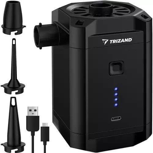 Насос для матрасов аккумуляторный Trizand 20790 3 насадки (5095bf-3169920462)