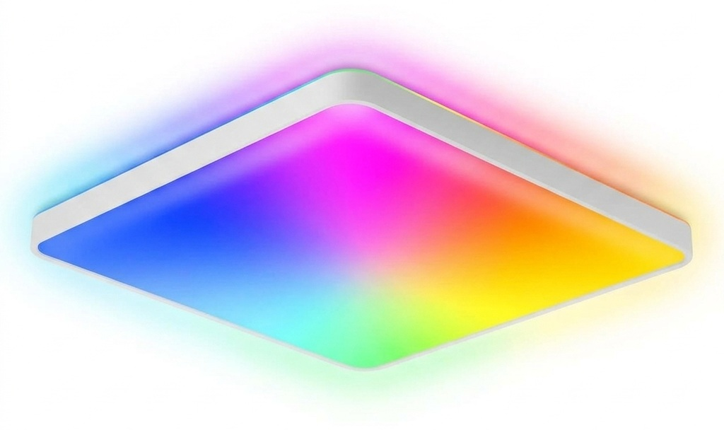 Светильник светодиодный потолочный Heyseven 24 Вт RGB Smart с Wi-Fi пультом и поддержкой Alexa