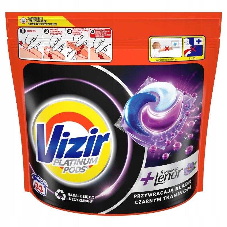 Капсули для прання Vizir Black + Lenor 33 шт. (13350947)