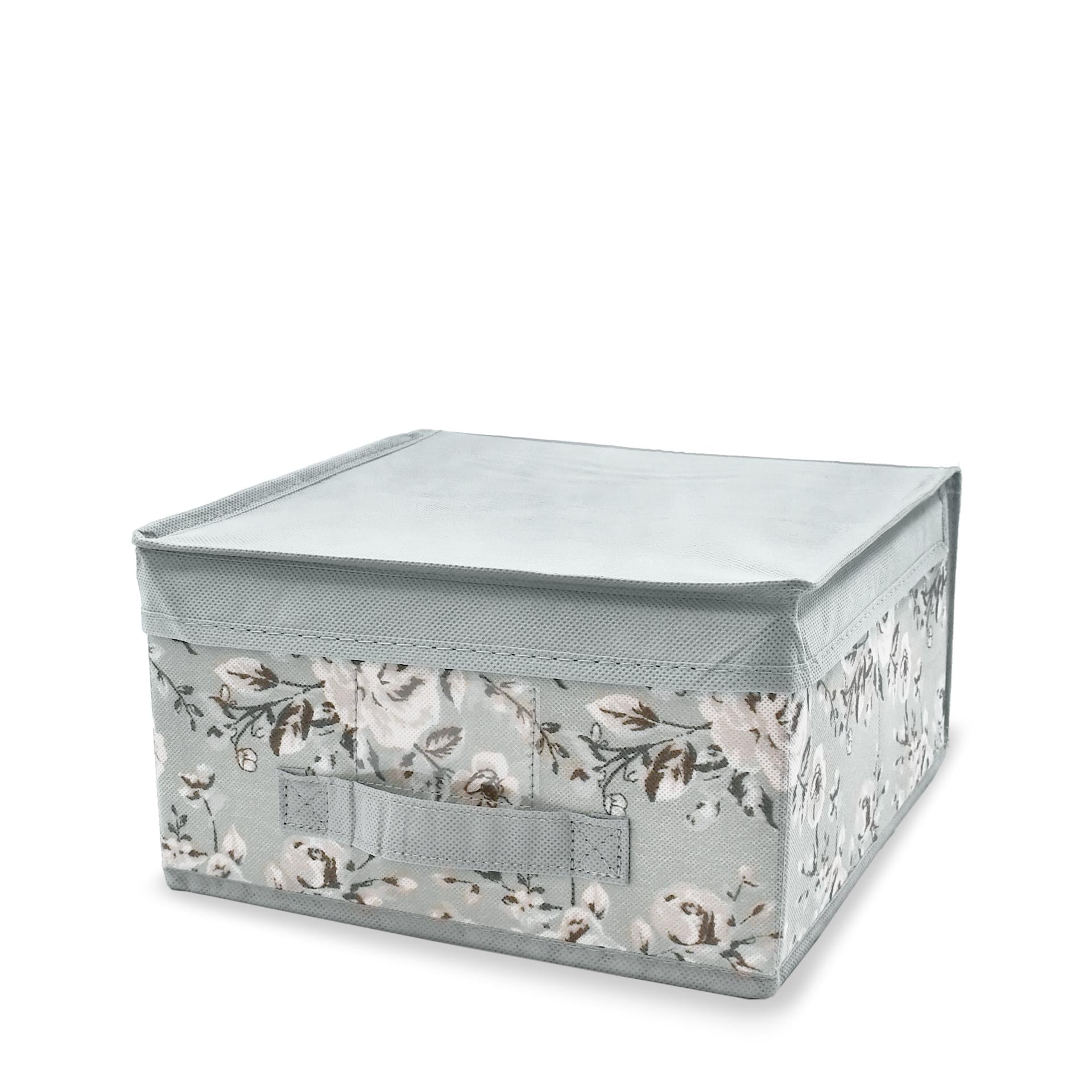 Короб для хранения Handy Home Прованс с крышкой 30x28x15 см Оливковый (ESH26)