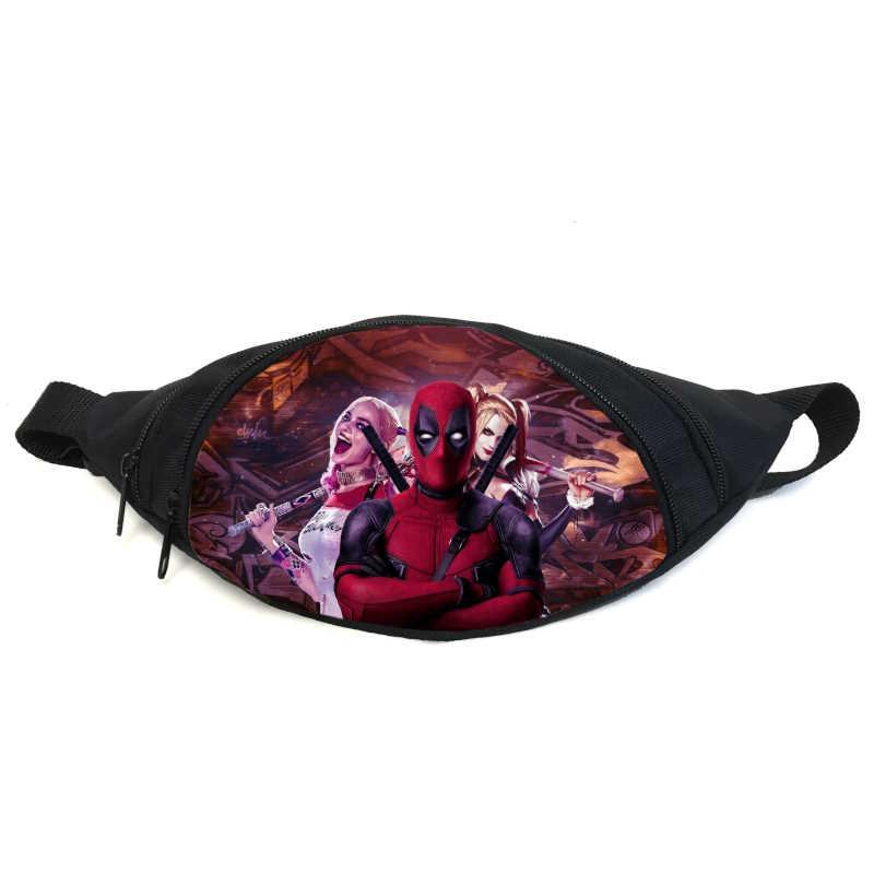 Поясная сумка-бананка Cappuccino Toys Дэдпул GB-deadpool 015 Черный (2399980008)