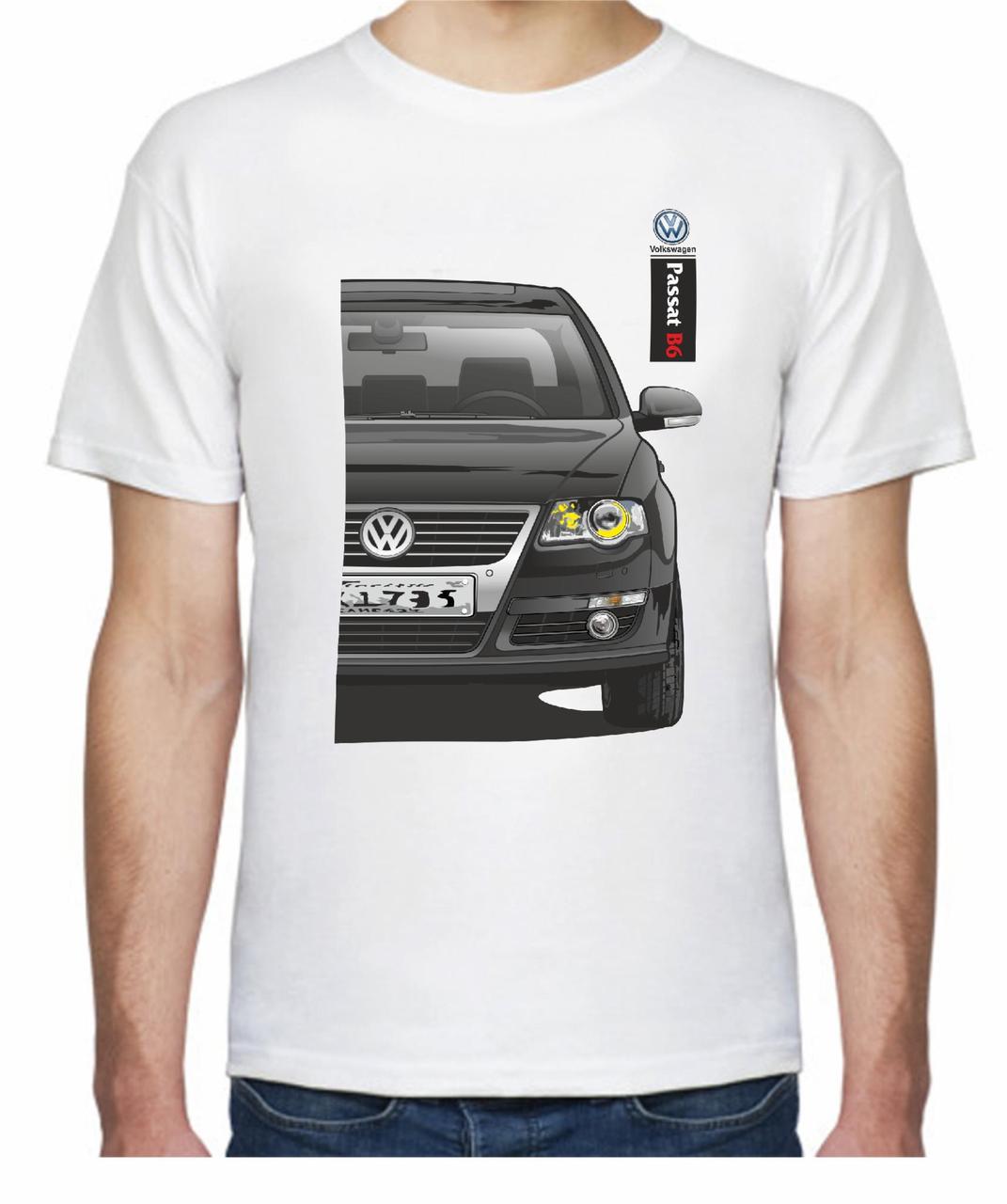 Футболка мужская Avtolife Volkswagen Passat B6 FR 207106 XS Белый (2506064205) Футболка мужская Avtolife Volkswagen Passat B6 FR 207106 XS Белый (2506064205)