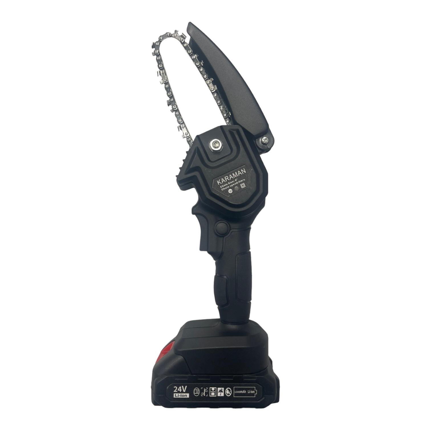 Пила цепная CHAIN SAW 48Vf с двумя литиями ионным аккумуляторами 21V (S48f-3) - фото 5