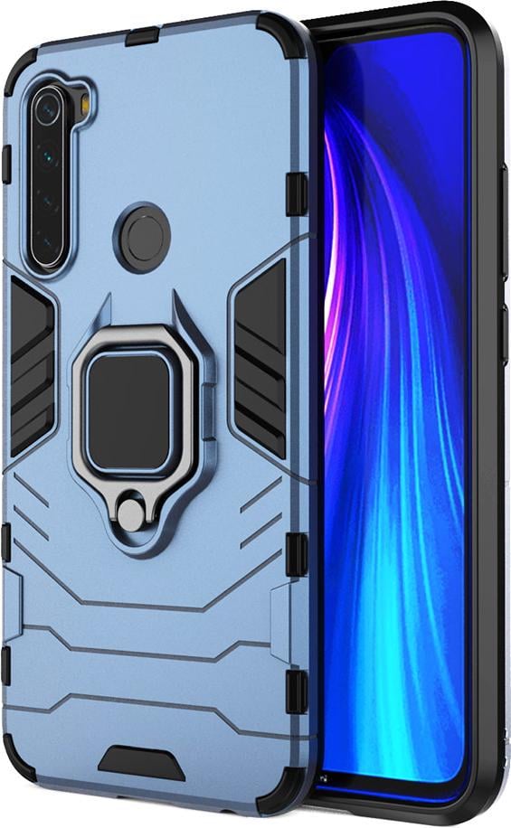 Противоударный чехол Xiaomi Redmi Note 8 (подставка кольцо) Graphite (10941-40)