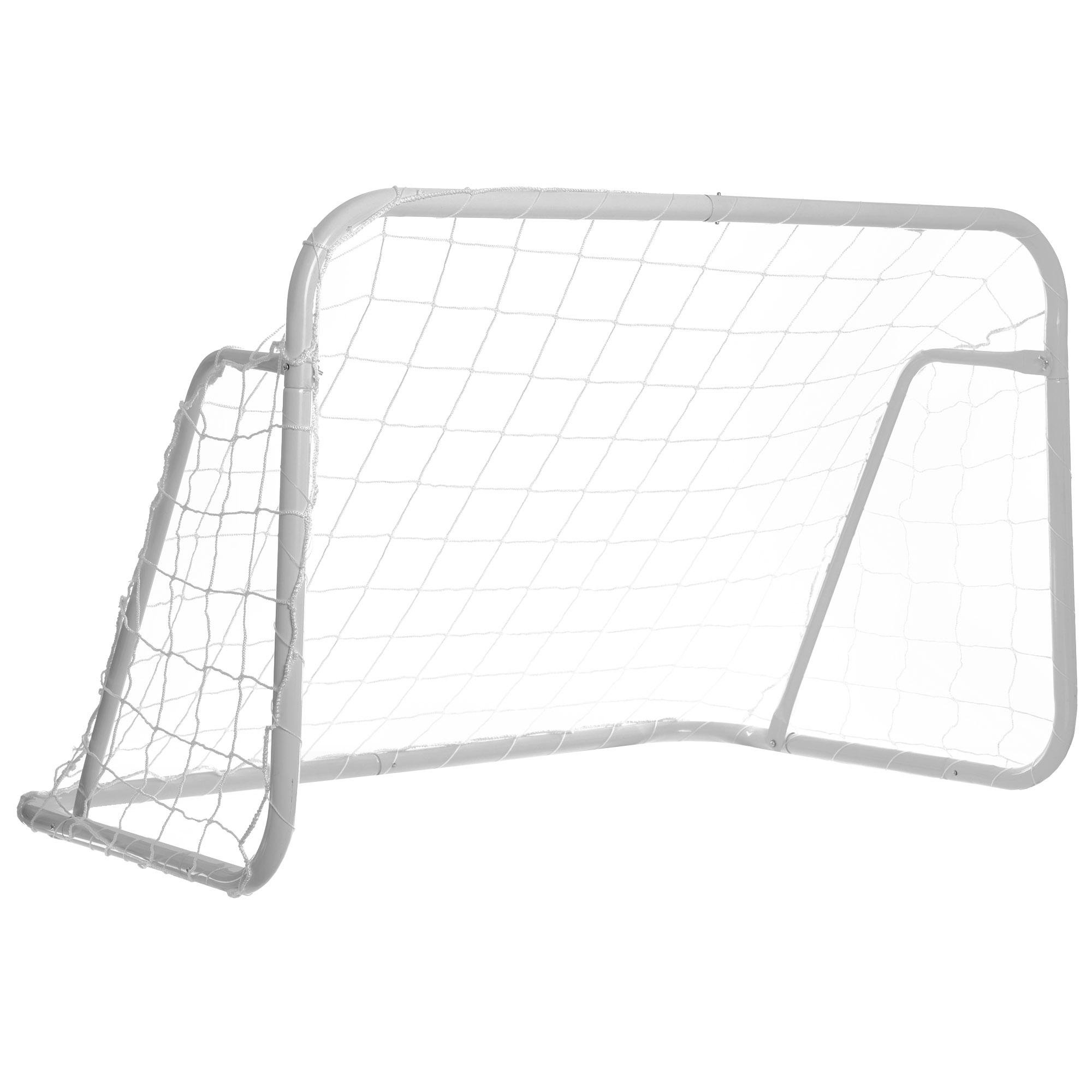 Ворота футбольные с сеткой Zelart SP-Sport FB-0482 2 шт. Белый (DR007560)